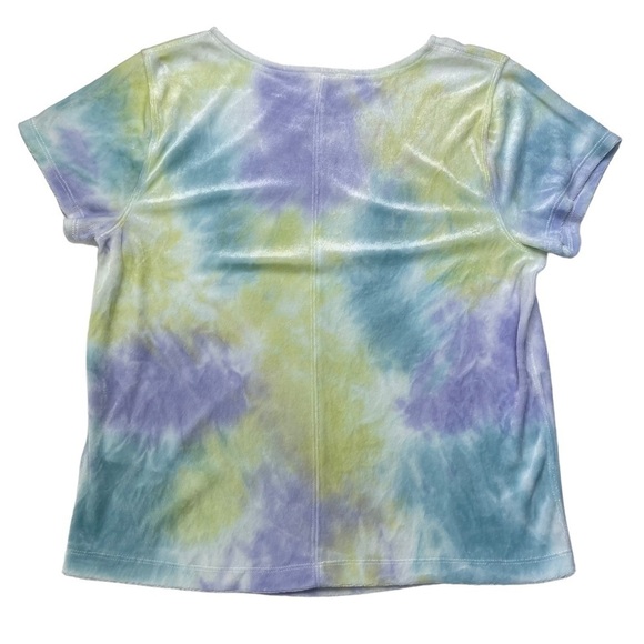 Free People Cloud Combo Bright Eyes Tie Dye Womens Short Sleeve T-Shirt - Picture 10 of 10